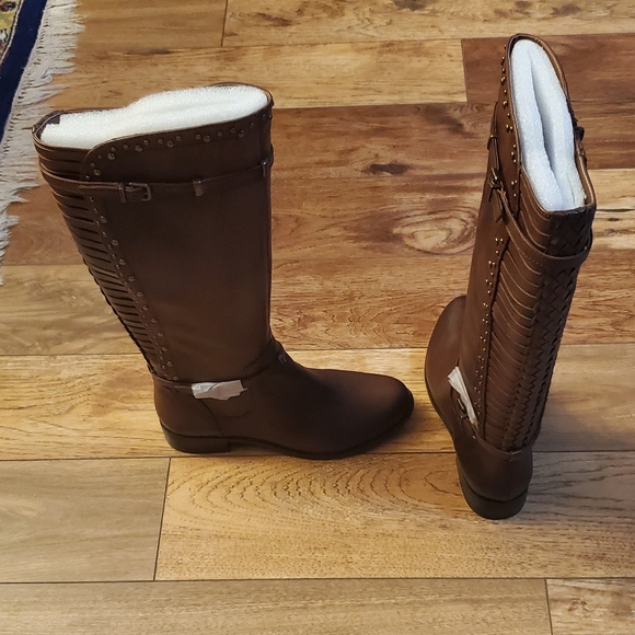 Giani Bini Leather Boots - Picture 14 of 16